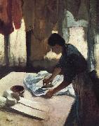 Edgar Degas, Repasseus a Contre jour